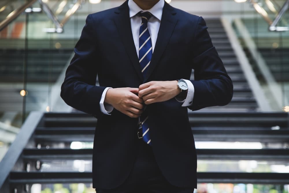 Professional reviewing business dashboards